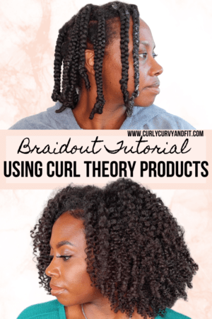 Braidout Tutorial on natural hair StevieMstarks